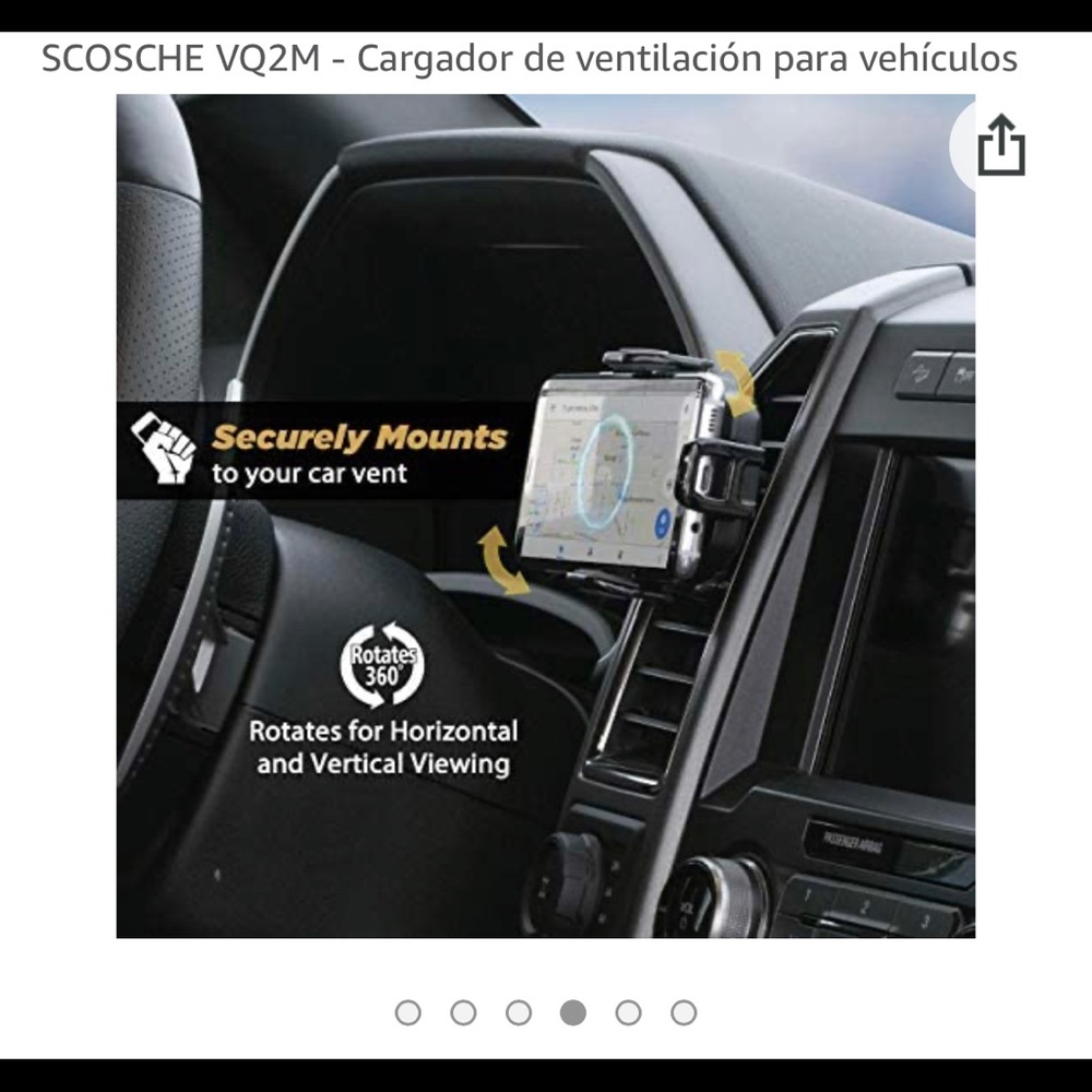 Scosche vent Mont charger for vehicles 😘❤️👏👌🤗 - Picture 4 of 11